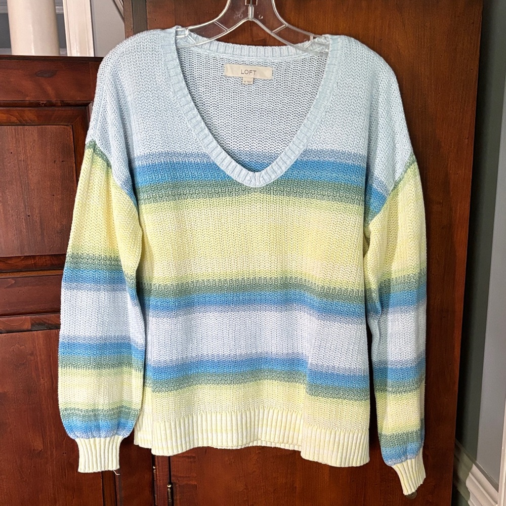 LOFT Lightweight V-Neck Sweater